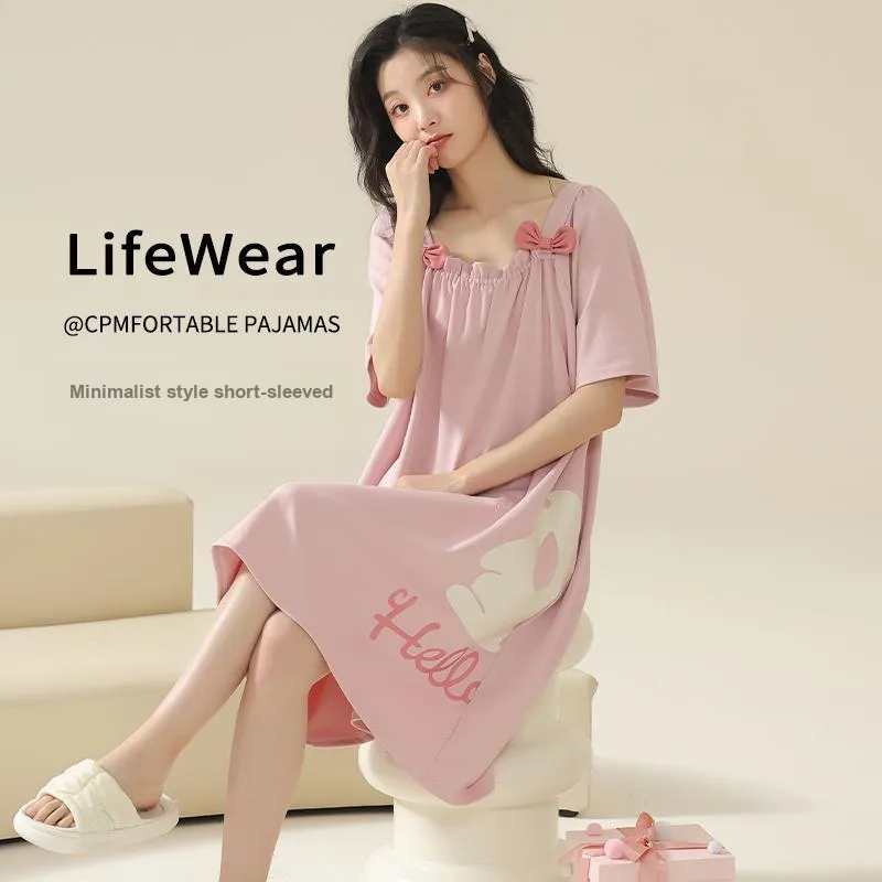 Pretty lady Women's Nightgowns-1