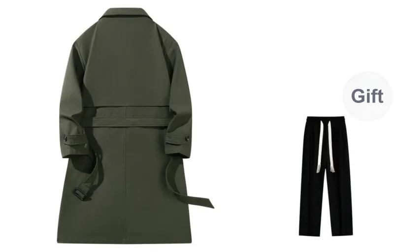 LA'T.WEEKEND Trench Coat Fall Unisex-31