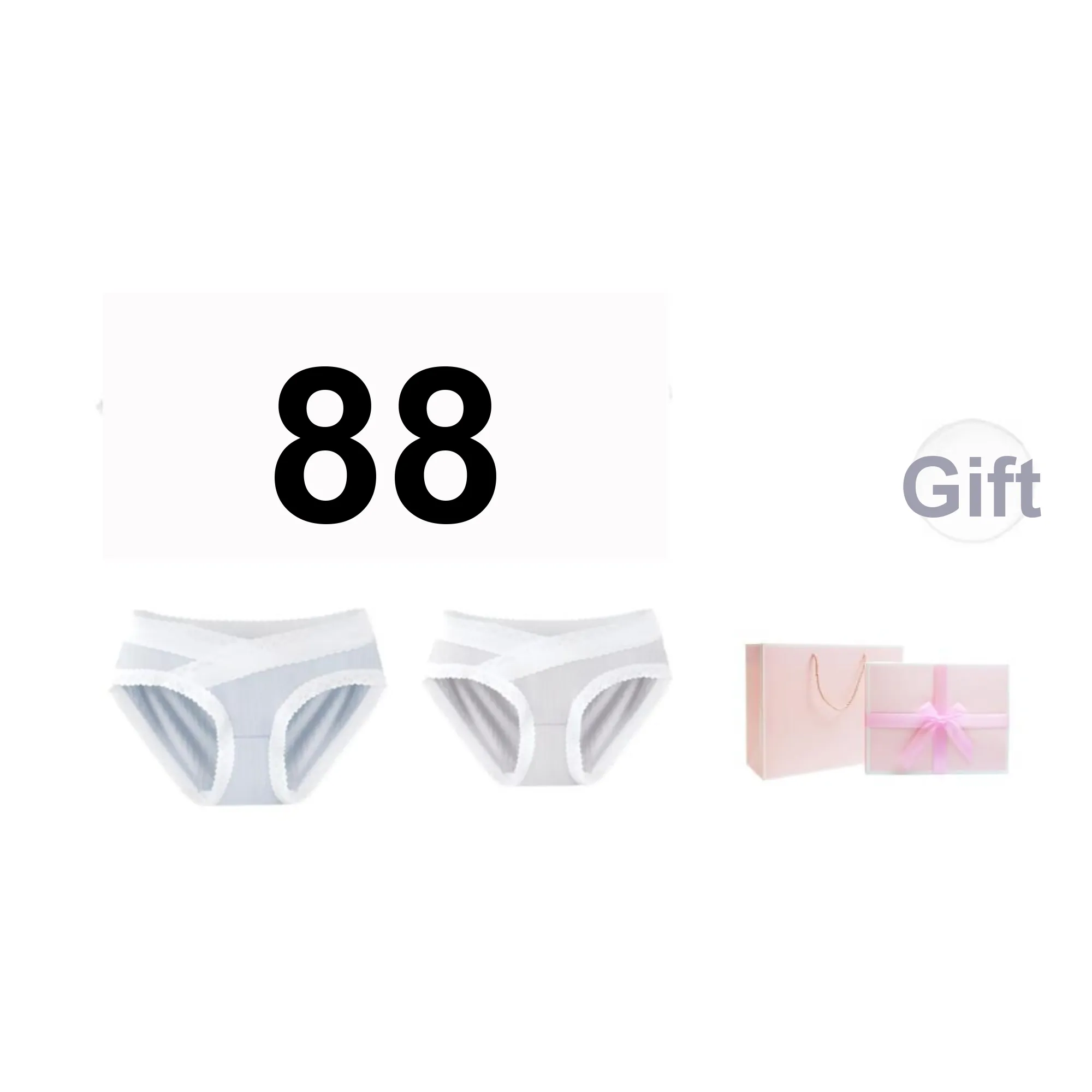 Inside The Orange Underwear Gift Box Women's 4 Pack