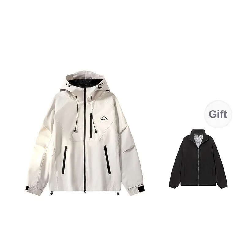 Lafetto Waterproof And Windproof Windbreaker Jacket Unisex-15