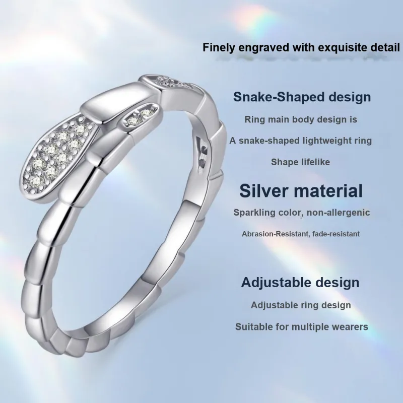 LAOMIAO S925 Silver Rings Women's-7