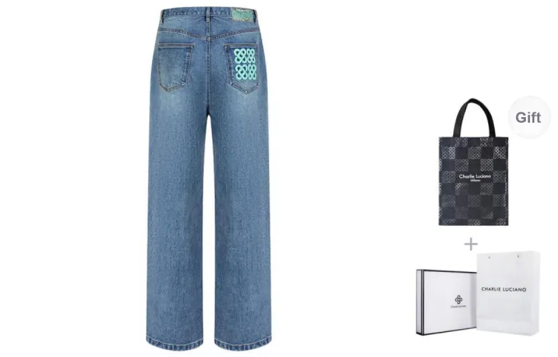 Charlie Luciano Jeans Unisex Gray-10