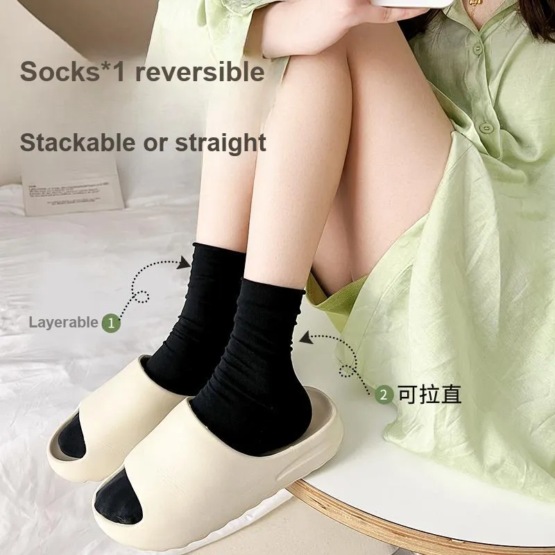 MIIOW Knee-High Socks Women's 5 Pack-47
