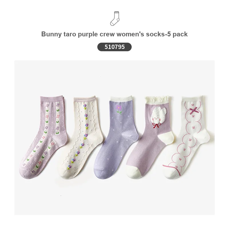 Caramella Women's Mid Calf Socks-39