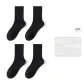 [7A Antibacterial Odor-Resistant, 2 Pack]2 Pack Black