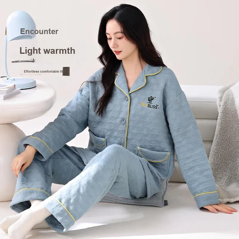 UAVAE Pajama Set Women's Image Color-3