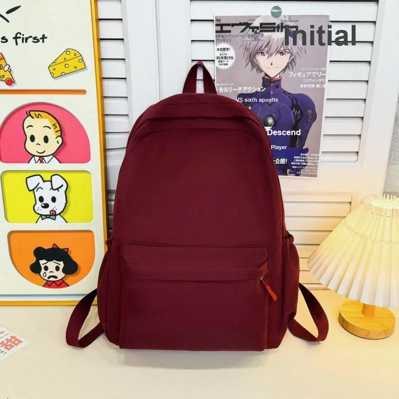 PULEWEI Canvas Backpack Unisex Multicolor-19
