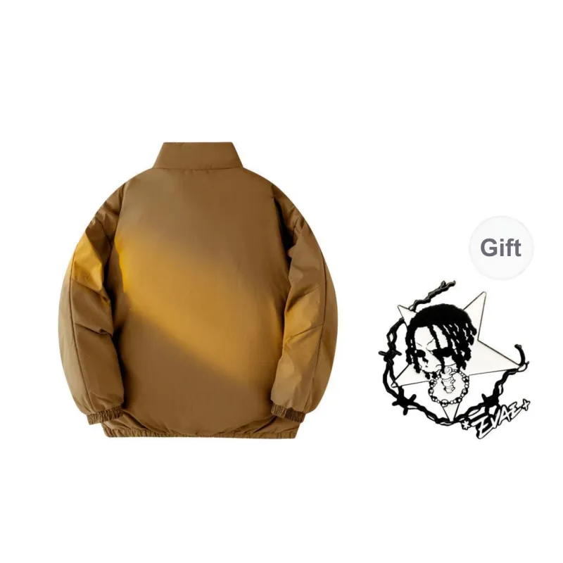 *EVAE+MOB Puffer Jacket Unisex Black-7