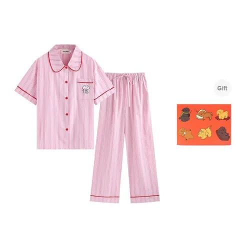 Wabi Town Pajama Gift Box Women's Pink