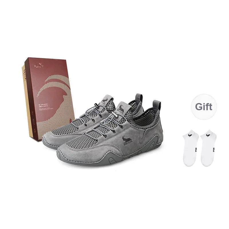 BECK Foundation Collection Slip Resistant And Breathable Low Top Casual Shoes Men's-10