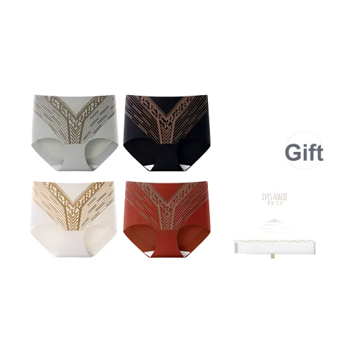 XIA.WA.ZHI.XIU Underpants Women's Box 4 Pack