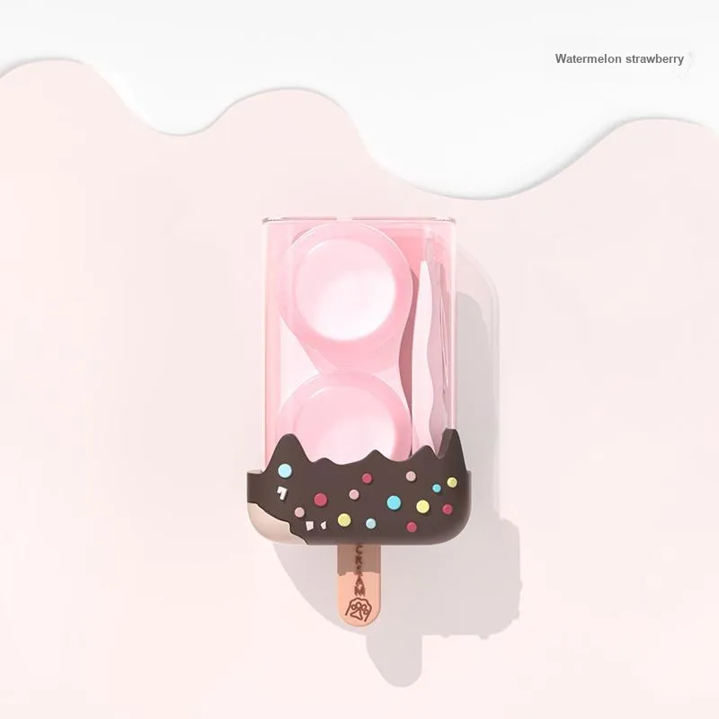 Kilala Ice Cream Contact Lens Double Case Contact Lens Case 31.5g-1