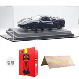 페라리 488Pista_ 블루와 블랙