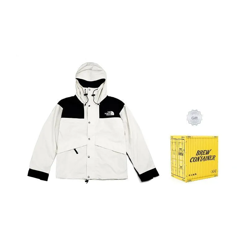 The North Face 1986 Series Hiking Outdoor Поход Городская жизнь Путешествие Коммутирование Поход Водонепроницаемый Куртка Унисекс Белый