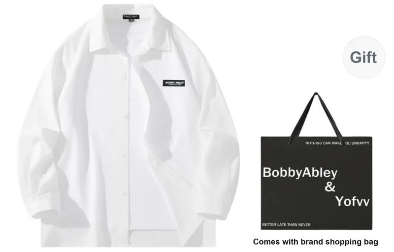 BOBBY ABLEY Shirt Coat Fall And Winter Unisex-207