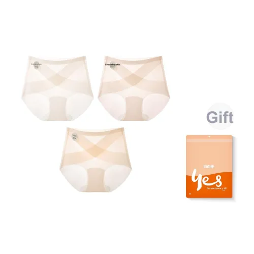 Удобные и освежающие трусики-бикини женские упаковка из 3 штук