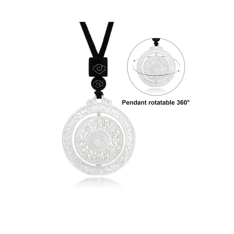 MOLADY 999 Fine Silver Necklaces Unisex-0