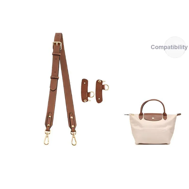 Luxury Care Artisan Workshop Cow Leather Bag Strap Women's Multicolor