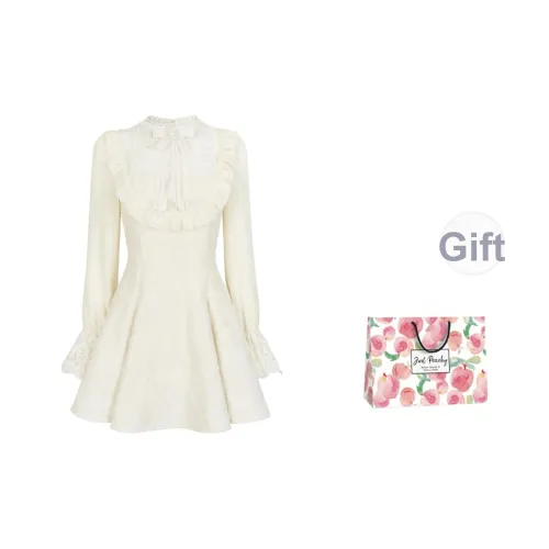 Qiuerle Длинное платье с длинными рукавами женское