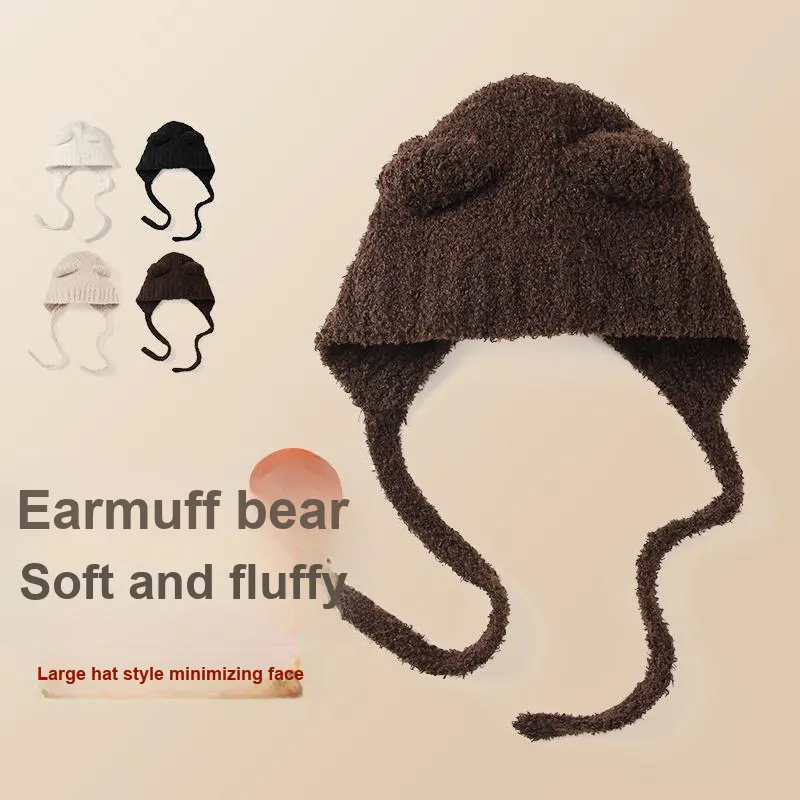 NANJIREN Thickened Beanies Women's-1
