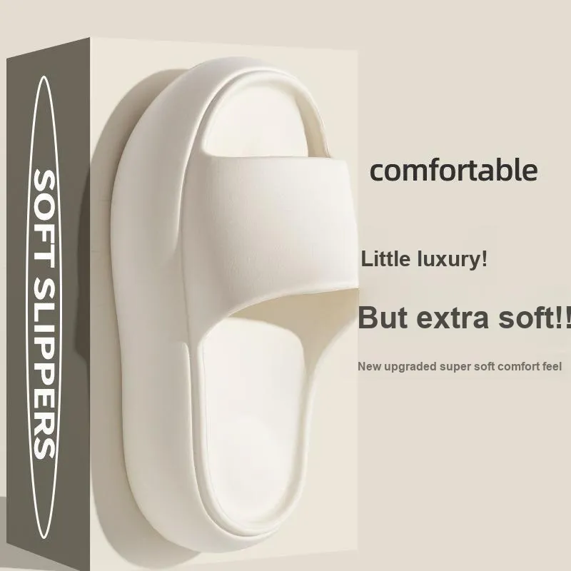 Lighthearted Summer Home Indoor Slip Resistant Odor Resistant Platform Height Increasing Slippers-6