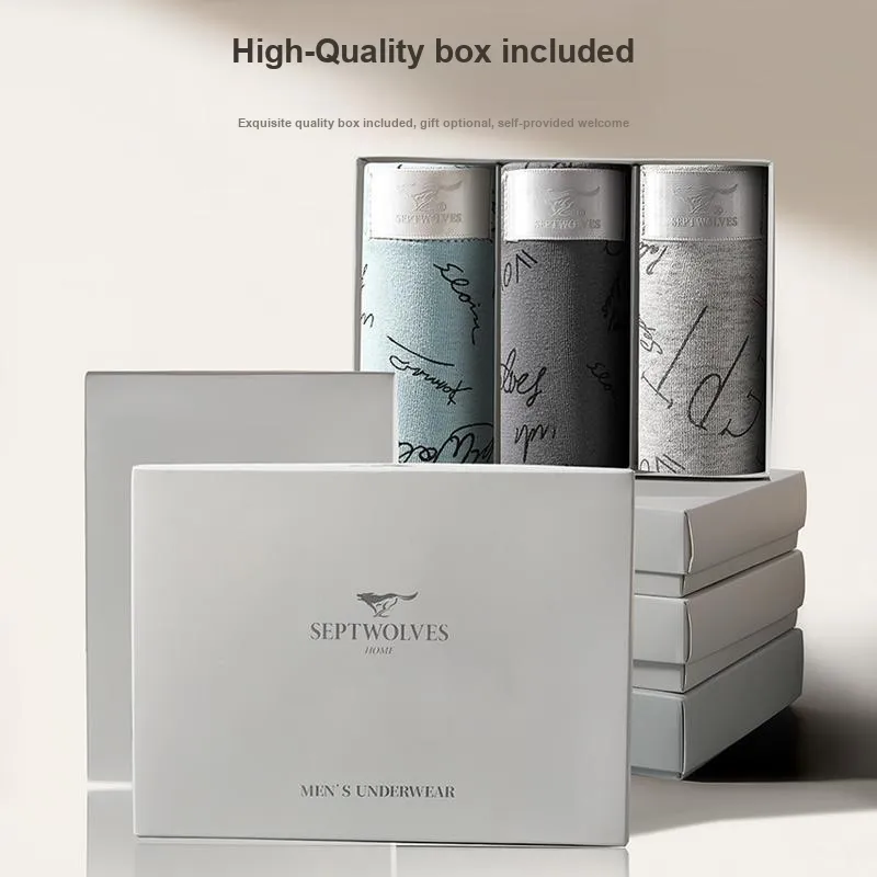 SEPTWOLVES Underpants Men's 3 Pack Gift Box Set-15