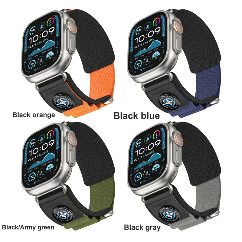 Vobafe Watch Bands Apple Compatibility 170mm Nylon Material Unisex-11