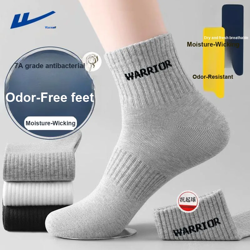 Warrior Mid Calf Socks Unisex Combo Set-8