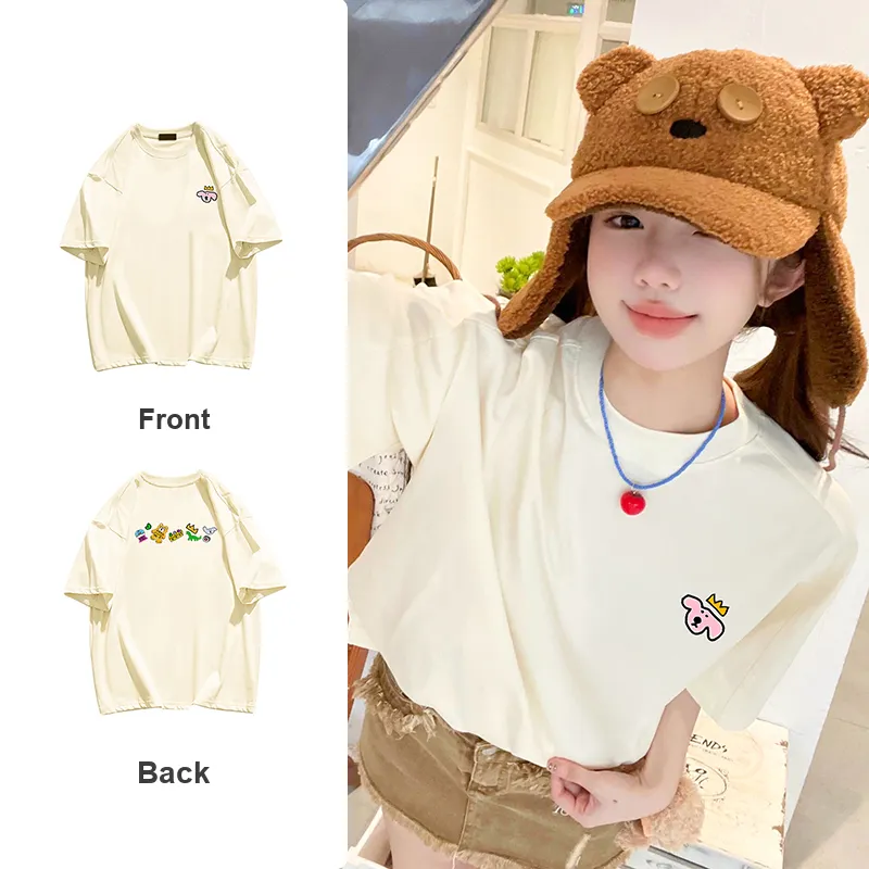 Cotton shopping T Shirts Women's-2