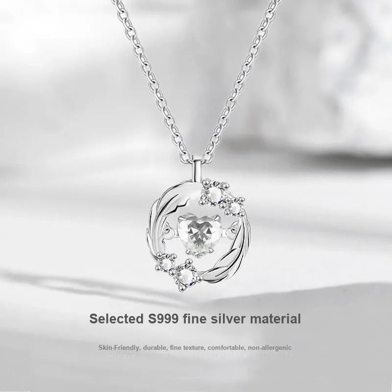 MISS TOOYA 999 Fine Silver Necklaces Women's-3