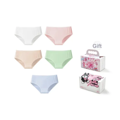 PLAN IN Одноразовое белье Женское Коробка 5 пар Смешанные цвета