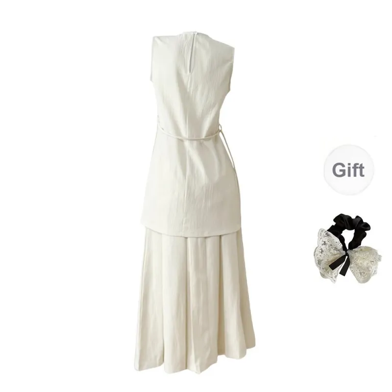 PAVEA Two Piece Skirt Sets Women's-1