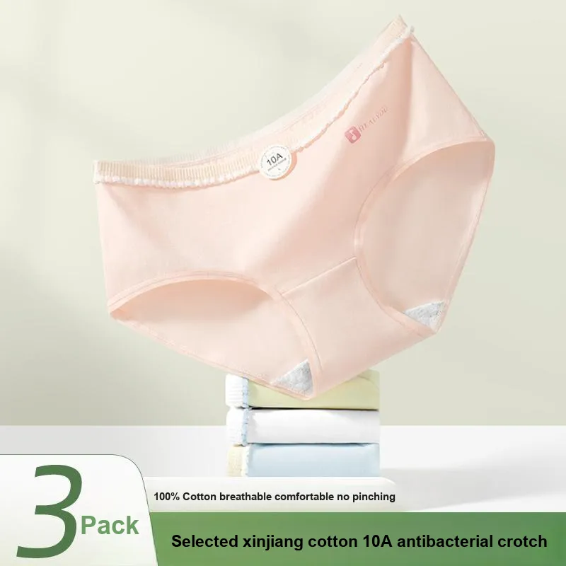 Cotton Gene Underpants Women's 3 Pack-2