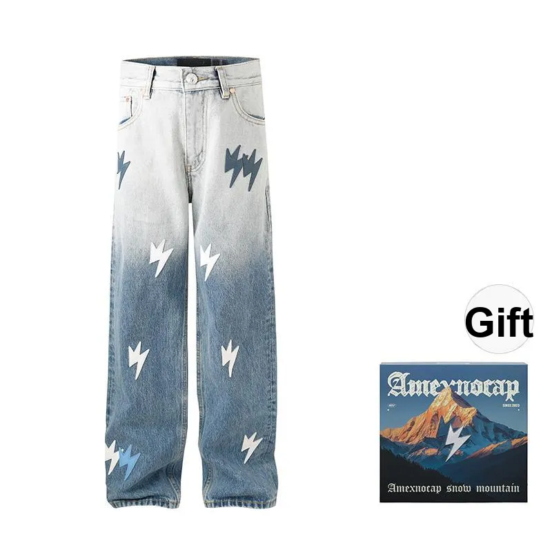 Amexnocap Jeans Unisex Ice Blue