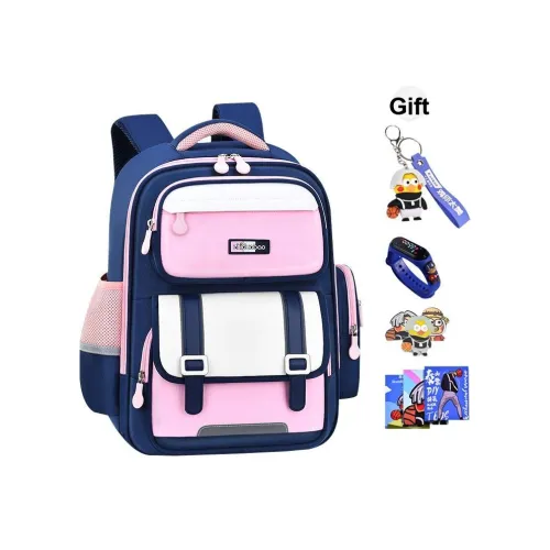 Zhiduobao Полиэстер Нейлон Рюкзак Средний Детский Королевский Синий Розовый Королевский Синий Зеленый