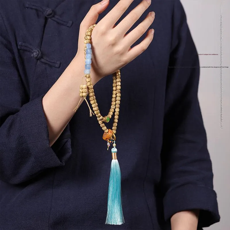 Jinghua Record Star Moon Bodhi Seeds Bracelets Unisex-7