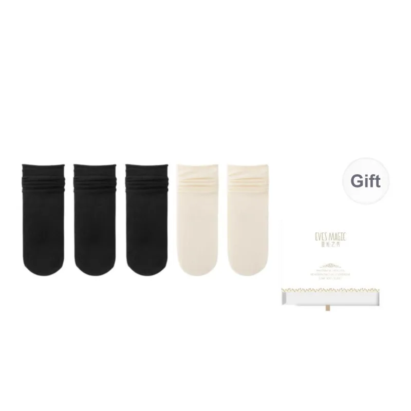 XIA.WA.ZHI.XIU Mid Calf Socks Women's Box 5 Pack-14