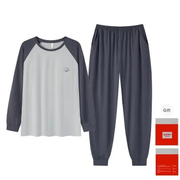 GOSO Pajama Set Men's Shopping Bag Dark Gray