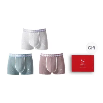 RED DRAGONFLY Cotton Panties Men's Box 3 Pack