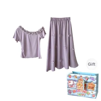 BRASS SCOUT Two Piece Skirt Sets Women's