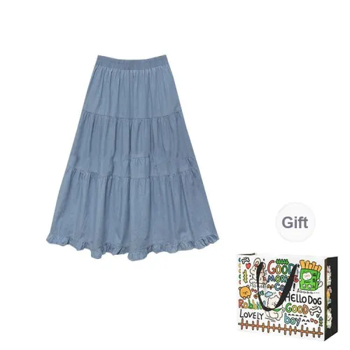 DEDY Denim Long Skirts Women's