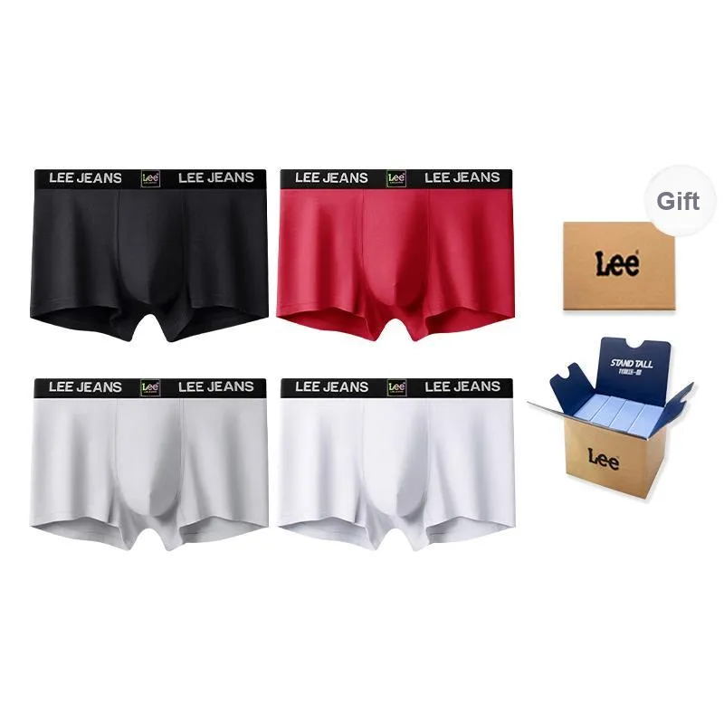 Lee Classic 101 Underpants Men's Gift Box Set Of 4-0