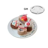 Dessert Ornament+Transparent Display Stand