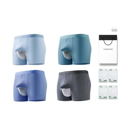 Clarkarida Трусы Мужские 4 Пачки Подарочный Набор Коробка