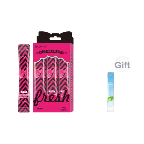 BOAE Девичий Пробиотики Полоскание для рта Портативный Одноразовый Мятный Свежий Дыхание Чистка И Освежающий Дыхание
