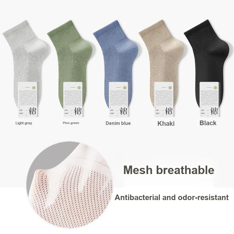 B&C.Room Mid Calf Socks Men's 5 Pack-21