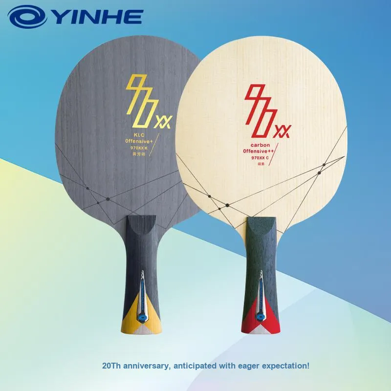 YINHE Ping Pong Paddles Unisex All Wood With Carbon Fiber-1