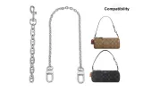 Silver Decorative Chain 40cm+Pig Nose Chain 19cm