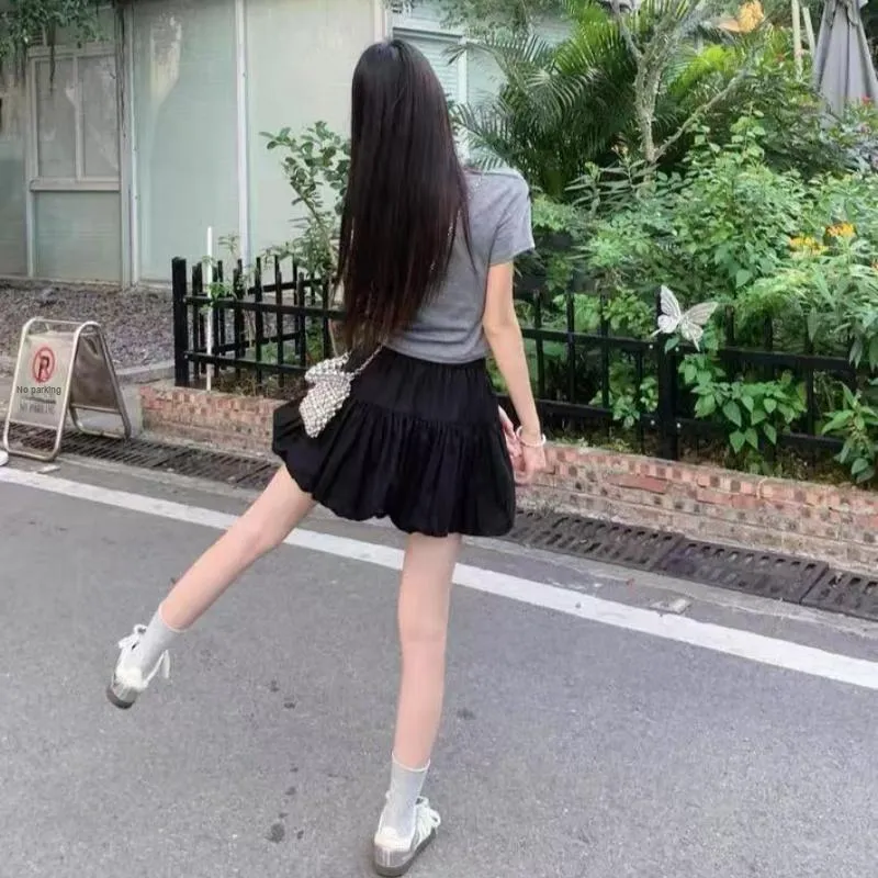 Cotton Gene Casual Short Skirts Women's-6
