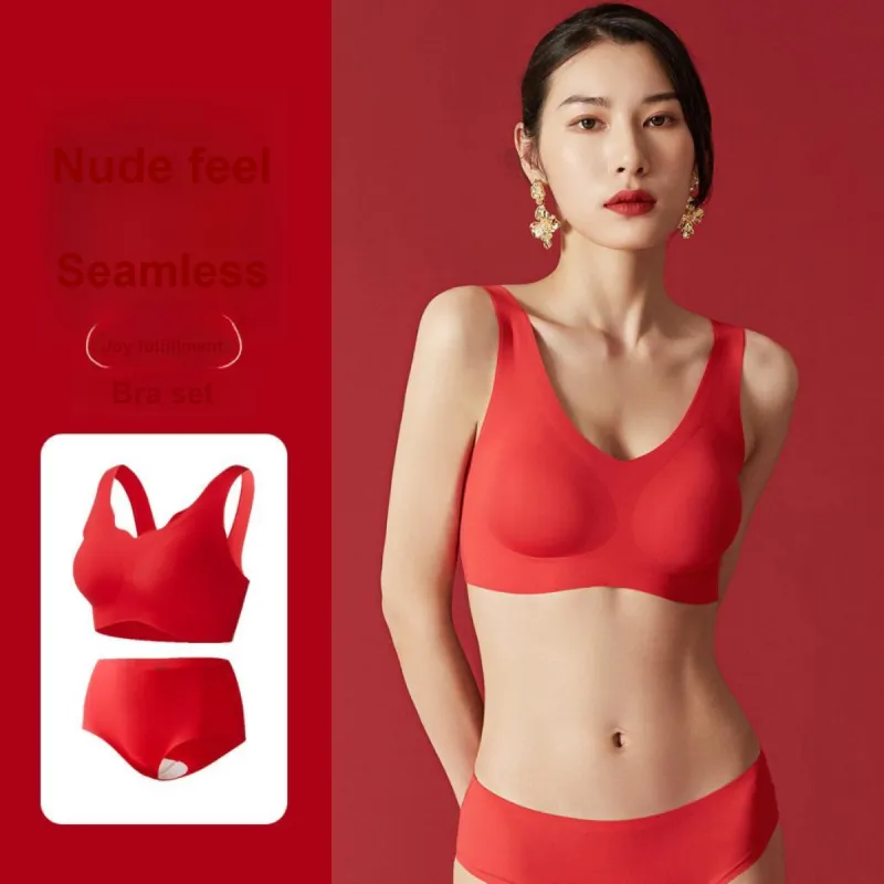ALDOLA Underwear Set Women's Red-4